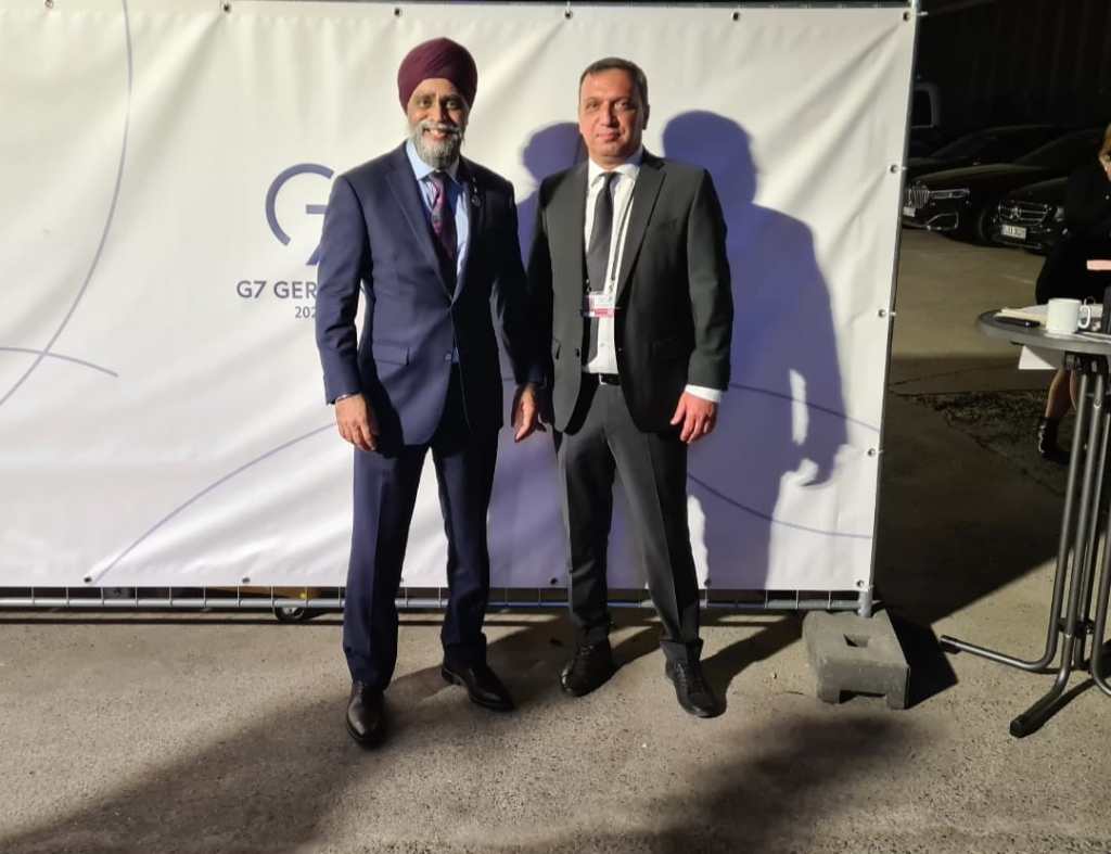 ELS mit Entwicklungsminister Kanada